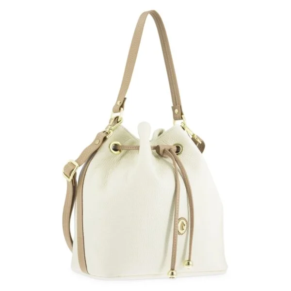 Bolso saco blanco